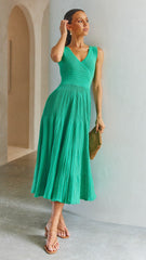 Jayde Knit Dress - Green
