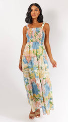 Ashlyn Maxi Dress - Kailani Print