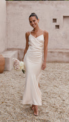 Ariana Maxi Dress - Champagne