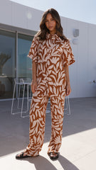 Tyler Button Up Shirt - Las Palmas