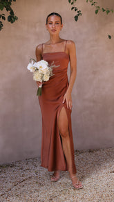 Ilana Maxi Dress - Copper
