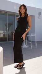 Malani Midi Dress - Black