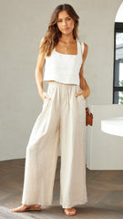 Oceana Pants - Natural