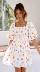Daphne Mini Dress - Blooms