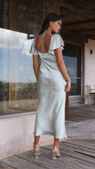 Carmen Midi Dress - Olive