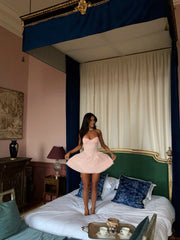 JAID MINI DRESS BABY PINK