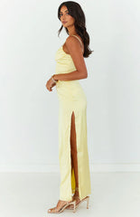 Honey Yellow Maxi Dress