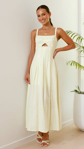 Shaylee Maxi Dress - Yellow