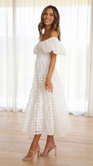 Deemi Maxi Dress - White