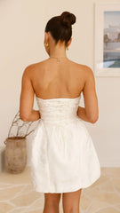 Vandana Mini Dress - Cream