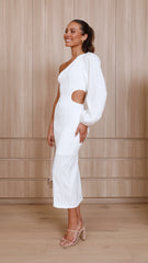 Kerri Midi Dress - White