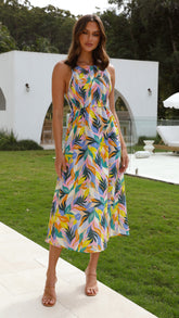 Sunny Midi Dress - Luisa Print