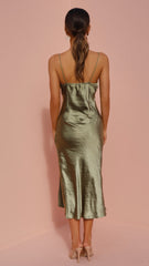 Altona Midi Dress - Olive