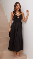 Elle Maxi Dress - Black