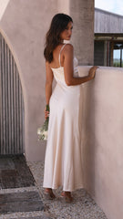 Ilana Maxi Dress - Champagne