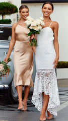 Kimbra Midi Dress - Gold