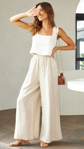 Oceana Pants - Natural