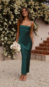 Keira Maxi Dress - Emerald