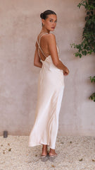 Faith Maxi Dress - Champagne