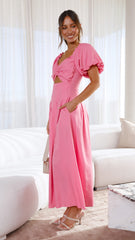 Christina Maxi Dress - Pink