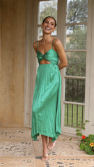 Edi Midi Dress - Green