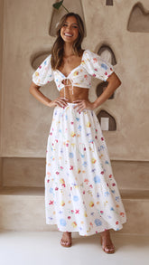 Jasmine Maxi Skirt - Blooms