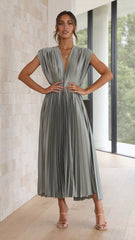 Gina Maxi Dress - Olive