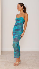 Kourt Midi Dress - Green