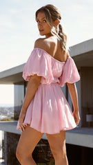 Adi Mini Dress - Pink