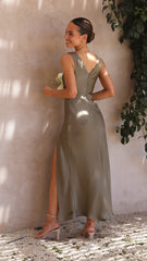 Taylor Maxi Dress - Khaki