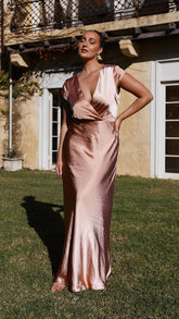 Selma Maxi Dress - Clay
