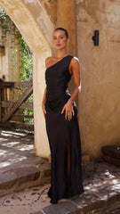 Victoria Maxi Dress - Black