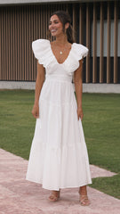 Emma Maxi Dress - White