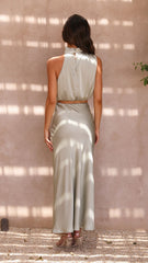 Esther Maxi Skirt - Olive