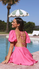 Casey Mini Dress - Pink