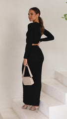 Tahnee Midi Skirt - Black