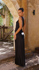 Victoria Maxi Dress - Black