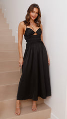 Elle Maxi Dress - Black