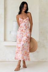 Bed Of Roses Maxi Dress Pink