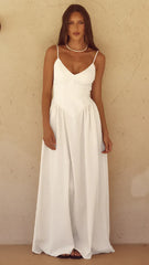 Zephy Maxi Dress - White