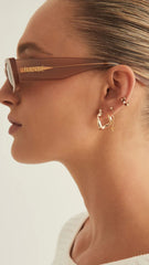 The Kylie Sunglasses - Amber Fade