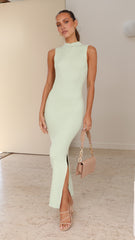 Mae Knit Dress - Sage