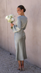 Aubrey Midi Dress - Olive