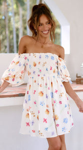 Daphne Mini Dress - Blooms