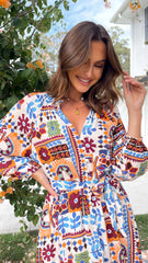 Vanessa Maxi Dress - Elora Print