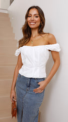 Lioness Almost Famous Top - Porcelain