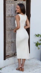 Senya Maxi Dress - Cream
