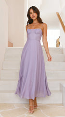 Rahima Maxi Dress - Lilac