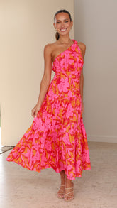 Jayma Maxi Dress - Pink