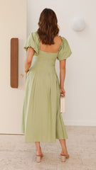 Christina Maxi Dress - Olive